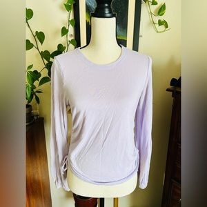JoyLab Women’s Long Sleeve Light Purple Workout Athletic Top M